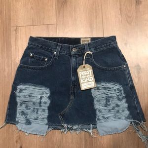 NWT LF Furst of a Kind Denim Skirt